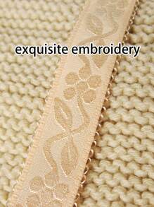 1 对 1.5 厘米/0.591 英寸胸罩肩带，弹性织物肩带，可更换胸罩肩带，可调节防滑肩带，胸罩织物肩带 - 彩色 - 查看 6