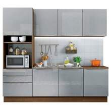MADESA Baker's Racks - Brown and Grey - View 2
