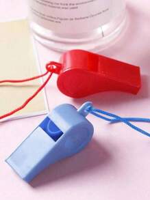 20pcs/Set Colorful Sports Whistles For Party, Football, Basketball Games, Birthday, Wedding Celebration Gifts - Suitable For Coaches, Referees, Sports, Outdoor Emergencies, Great For Loud Referee Whistle (Random Color)