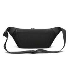 Men's Simple And Fashionable Waist Bag, Casual Large Travel Motorcycle Waist Bag Belts - Multicolor - View 8