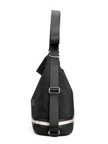 Large Capacity Backpack For Women Multifunctional Personality Bag Large Travel Bag Shoulder Bag - Black - View 5