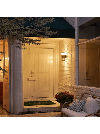 CANMEIJIA 1PC Acrylic LED Wand Lamp Indoor Outdoor Waterproof Verlichting E27 Up Down Porch Lights Home Corridor Garden Lighting Fixture, ation, In Gardens/Corridors/Stairs/Streets/Balconies view 2