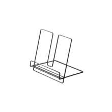 1pc Foldable Desktop Iron Art Book/Magazine/Cookbook Display Stand Rack