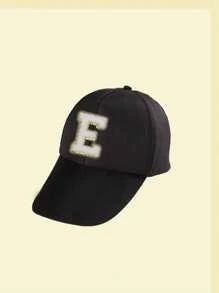 1pc A-Z Letter Kids Baseball Cap, Casual Solid Color Snapback Hip Hop Hat, Unisex Sun Protection - Multicolor - View 44