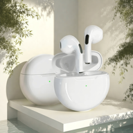 Auriculares Bluetooth para auriculares inalámbricos Bluetooth, auriculares intraurales a prueba de ruido con auriculares inalámbricos, auriculares inalámbricos con micrófono, auriculares Bluetooth deportivos Fone Pro6 para correr