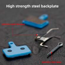 Mountain Bike Disc Brake Pads, Compatible With Shimano M355 Disc Brake System - Blue - View 5