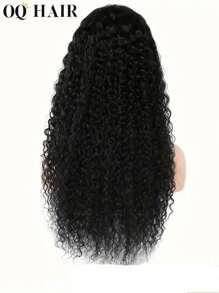 OQ Machine Made Bangs Wigs Afro Curly False Scalp 22-30 Inches Wigs 180% Density Natural Color Natural Hairline Daily Use Cheap For Women - SNatural - View 11