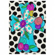 1 pieza Banderas para exteriores con conejos y huevos de Pascua, Conejos de Pascua, Huevos, Excelente para decoraciones de primavera y verano, Banderas de jardín de Pascua, Excelente para fiestas de interior y exterior/Pascua y decoraciones del hogar, Decoraciones de Pascua, Decoraciones de estilo rústico, ¡Agrega un ambiente festivo y personaliza las decoraciones del patio!
