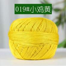 50g Kolorowa nić koronkowa nr 7 jest używana do tkania wykwintnych i romantycznych ręcznie robionych wyrobów, dekoracyjnych obrazów i ozdób - 50g - Zobacz 21