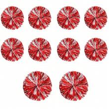 2PCS/1Pair Cheerleading Flower Ball, Bright Colors, Thickened And Encrypted, With A Ring Buckle For More Firm ,Cheer Dance Competition Supplies, Cheerleading Party Supplies, Fancy Cheering Prom Fancy Cheer Cheerleading Flower Ball