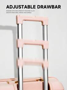 Set di valigie 4 pezzi con ruote, set di valigie rigide con ruote piroettanti e serratura TSA, beauty case, borsa da viaggio, essenziali per la scuola, la crociera, il campus, il college, le vacanze estive e i viaggi.