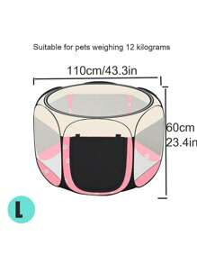 Foldable Cat/Dog Bed, 4-Season Use, Multi-Purpose Pet Nest, Convenient For Pets To Enter/Exit And Play - Multicolor - View 15