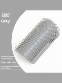 [Silicone Antiscivolo] Tiragraffi per angoli di gatti, Rimuovi pelo per animali domestici, Design minimalista grigio antiscivolo, Tiragraffi per angoli di parete, Grattatoio per auto-pulizia del gatto, Forniture per la cura quotidiana
