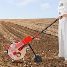 High Efficiency Seed Spreader, Large 8.27lb Seed Capacity, Precision Brush Design, Corrosion-Resistant And Easy To Use For Faster Planting - 白色 - 查看 4
