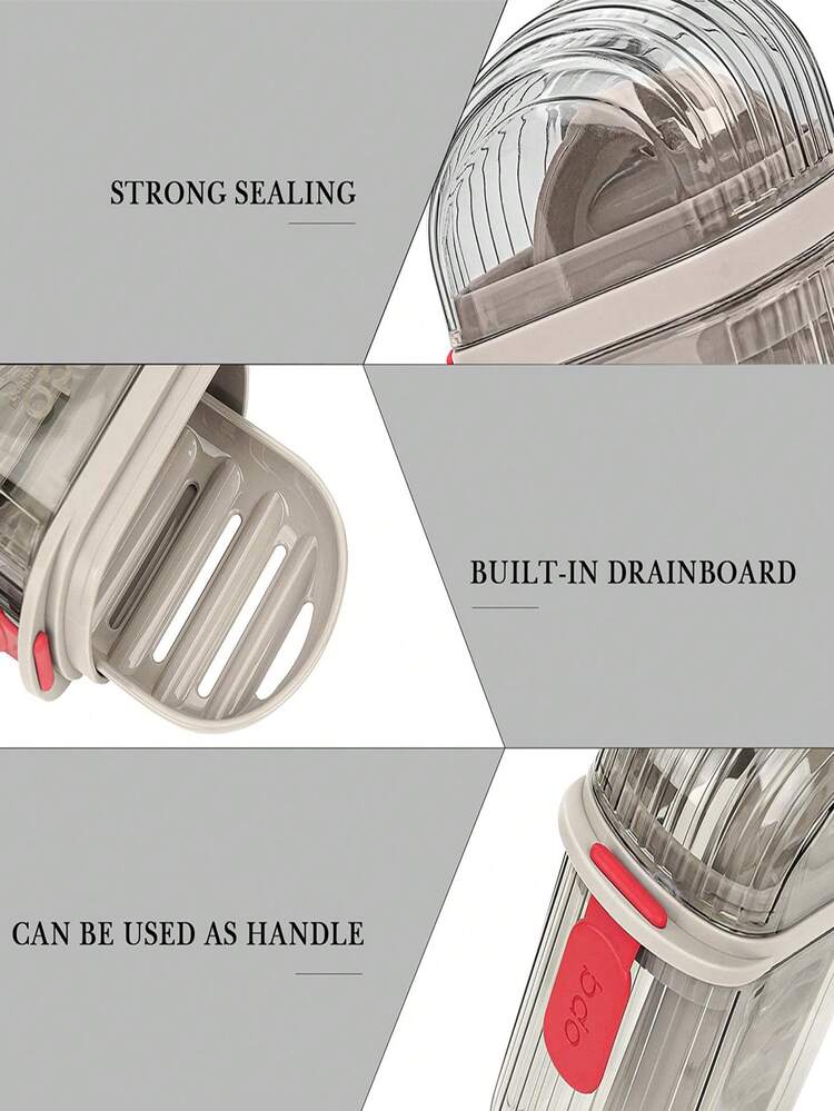 5 件创意新款时尚迷你小巧便携式旅行皂盒，3/2/1 件双层密封透明盖沥水皂盒，多功能收纳小香皂盒，适用于家庭、旅行、商务旅行、海滩、游泳、游艇、健身房、宿舍旅行必需品学校用品假日露营度假必需品度假配件女士香水男士香水香水瓶 - 彩色 - 查看 8