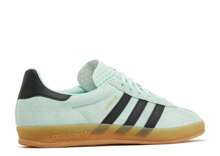 Adidas Originals Gazelle Indoor 'Clear Mint Black Gum' Shoes For Men, IH7488, Casual Low Top Sneaker - 透明薄荷黑口香糖 - 查看 4
