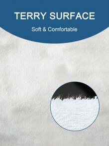 CNZB-A White Waterproof Cotton Terry Mattress Protector With Breathable And Soft Deep Pocket Design, Suitable For Machine Washing, Suitable For Home/Hotel Bedrooms, And Suitable For All Seasons.