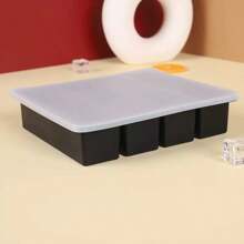 1 pieza - Molde de silicona para cubitos de hielo grandes, para whisky y mantequilla, con cubos de hielo de fácil desmoldado, apto para whisky y cócteles.