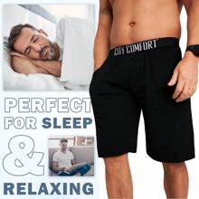 City Comfort Pyjama Shorts Comfy Lounge With Pockets Pack Of 2 - Multicolor - View 3