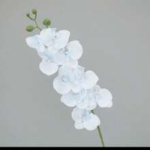 5PCS/3PCS/1PC 70 厘米人造兰花，9 个大型逼真生动的蝴蝶兰花茎，经典款式人造兰花花环，装饰丝绸蝴蝶兰花，人造花枝适用于客厅家居装饰、酒店婚礼花艺布置、万圣节、中国新年的美丽家居装饰、情人节和母亲节送给女朋友和母亲的绝佳礼物、情人节、礼物