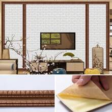 225CM3D Self-Adhesive Wall Stickers, Waistlines, Skirting Boards, Foundation Lines, Border Lines, Corner Lines, Edge Banding Strips, Door Frame Edge Banding Decorative Strips And Other Wall Decorations Can Be Used For Bedroom - Multicolor - View 5