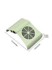 Máy hút bụi chuyên dụng cho tiệm nail công suất cao 40W có tay cầm, độ ồn thấp, kèm 2 túi đựng bụi. - Phích cắm loại C của EU (220-240V) - Xem 11