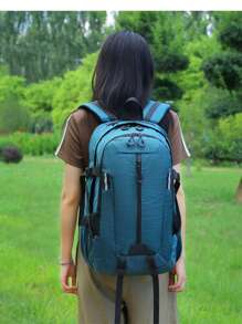 1pc Multifunctional Large Capacity Outdoor Hiking Bag, Luggage Bag, Backpack With Multiple Pockets And Compartments, School Bag, Hiking, Trekking Sports Backpack Cycling Leisure Backpack Gift Backpack For Boyfriend Girlfriend Gift Summer Travel Backpack Camping Backpack Travel Bag - Multicolor - View 1