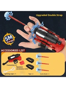 2025 New Spider Web Blaster Gift Set - Spider Gloves - Unique Cool Toy - Prank Toy - Stress Relief Toy - Birthday Gift - Easter Gift - Perfect Gift - Toy