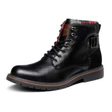 Men's Boots Classic Boots For Men - Black - View 3