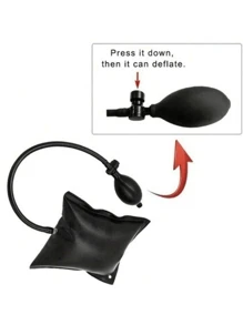 Auto Entry Safety Kit With TPU Air Pump Wedges, Emergency Unlock Tools, And Inflatable Shim For Fast, Adjustable Inflation And Simplified Operation - 2 Wedges And Pump Set