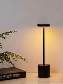 1 Đèn bàn LED kim loại sạc qua USB có công tắc nguồn độc lập, có thể điều chỉnh độ sáng 3 màu, thích hợp cho cắm trại, quầy bar, bàn ăn, phòng ngủ, quà tặng ngày lễ (Tích hợp pin 18650-1200mAh) - Nhiều màu - Xem 13