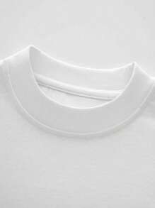 Funny Pizza T-Shirt Design 100% Cotton 220g - White - View 5