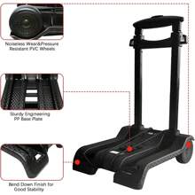 Portable Lightweight Trolley Folding Hand Truck Luggage Cart Warehouse 35kg