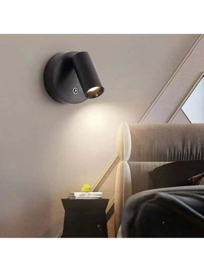 Sc inavian Wand Lamp, Touch Dimming, Bedroom Light, Creative Atmosphere Temperatures Adjustable, Tool Free Installation, Living Room, Hallway, Dining Table, Holiday view 5