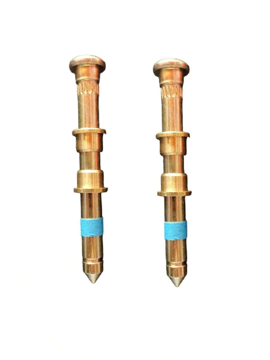 Pernos Para Bisagra De Puerta y Bujes Compatibles Con NS Camioneta 94-14 (2 Piezas) - Dorado - Ver 1
