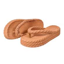 Women's Platform Sandal Fashion Comfortable Lightweight Soft - 焦糖 - 查看 2