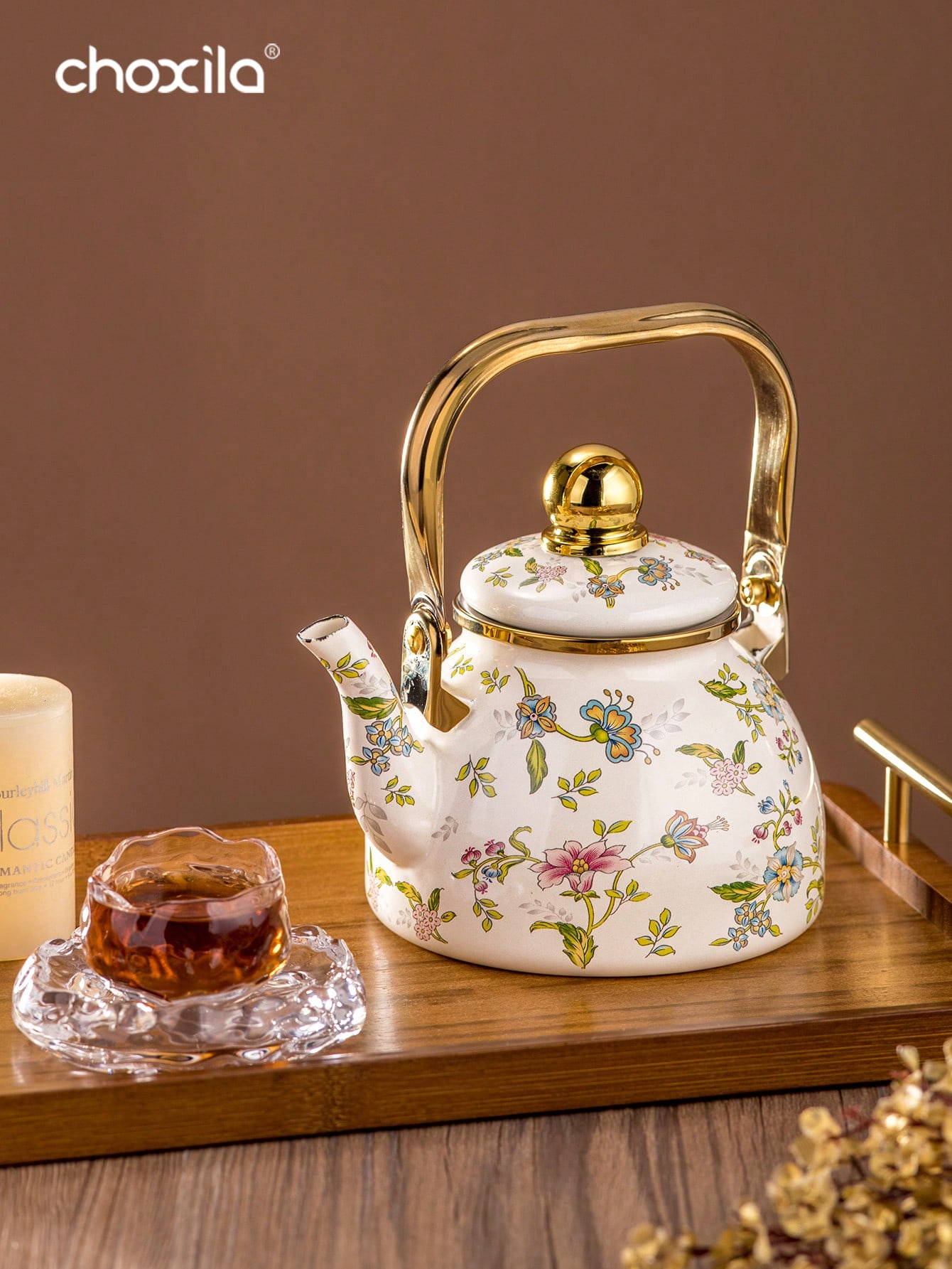 براد شاي مينا سعة كبيرة