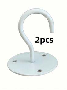 Ganchos adhesivos fuertes para techo, ganchos para pared sin taladrar, ajustables para macetas y portadores de flores