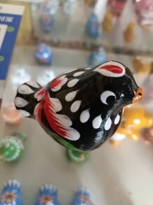 Scultura in argilla fatta a mano, regali di artigianato tradizionale, decorative statuette