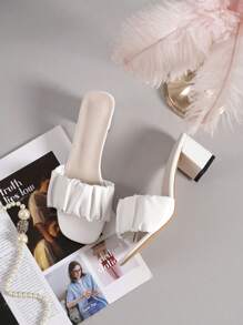 Sandálias de Plataforma com Laço para Crianças, Chinelos da Moda, Sapatos de Dança, Adequado para Adolescentes