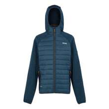 Regatta Mens Newhill Quilted Hybrid Jacket (Moonlight Denim/Navy) - Denim Blue - View 1