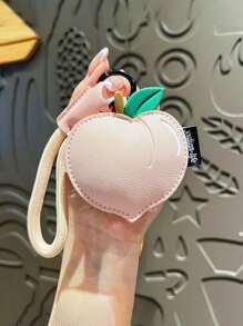 New Creative Cherry-Shaped Leather Keychain Accessory Summer Lanyard - Multicolor - View 5