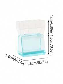 10/50/100/150 Stück Candy-farbene Druckclips, Clips gegen Kräuselung, Druck-Zieh-Clips, transparente Clips, A4 Papier-Büroklammern