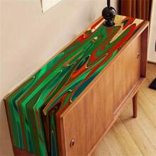 [Nature-Inspired Design] Vibrant Colored Spring Table Runner - Polyester Decor, Suitable For Indoor/Outdoor Dining, Multiple Sizes, Great For Family Gatherings And Seasonal Celebrations - Multicolor - View 67