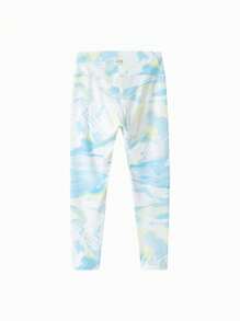 Balabala Girls' Soft Stretch Leggings, Summer 9/10 Pants