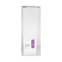 Poodle Standard Silver Stainless Steel 20 Oz Skinny Tumbler Pink 20 Oz Multicolor