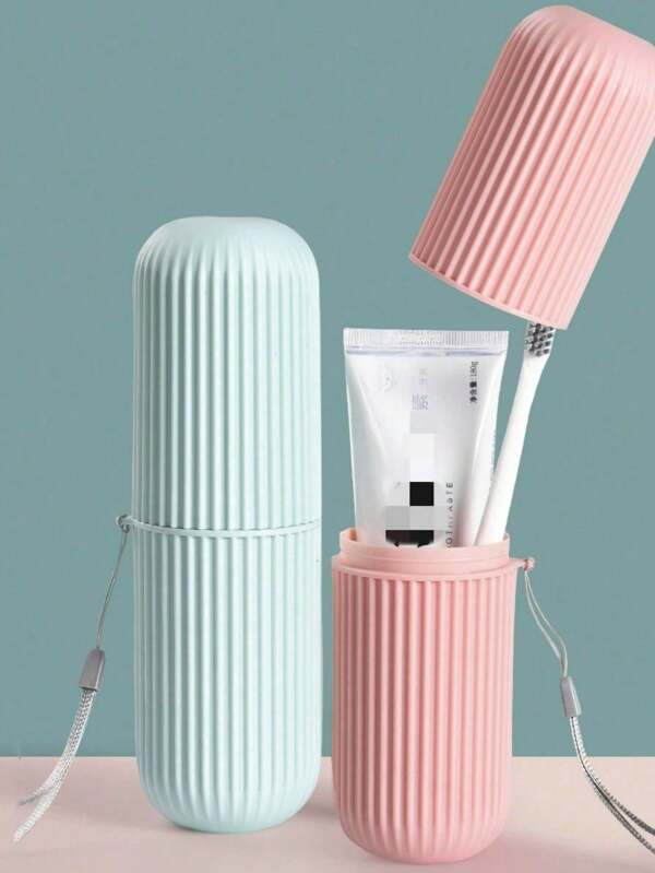 1/4 Tasse de gargarisme, Tasse de voyage portable, Porte-brosse à dents, Tasse de rangement multifonctionnelle, Convient pour les voyages, le rangement, la salle de bain, les outils sanitaires, la décoration de salle de bain, la décoration d'automne, la rentrée scolaire