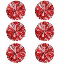 2PCS/1Pair Cheerleading Flower Ball, Bright Colors, Thickened And Encrypted, With A Ring Buckle For More Firm ,Cheer Dance Competition Supplies, Cheerleading Party Supplies, Fancy Cheering Prom Fancy Cheer Cheerleading Flower Ball