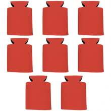 8pack Blank Beer Can Coolers Sleeves, Collapsible Reusable Foam Can Sleeves Coolers, Non-Slip Neoprene Can Coolier Sleeves For Beer, Soda Cans, Other Beverages Bottles - 8pack - View 11