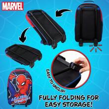 Marvel Suitcase Foldable Trolley Bag 47 X 30cm 2 Wheels Extendable Handle Gift - Multicolor - View 5